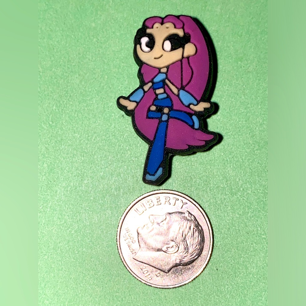 (10 for $15) Teen Titans Croc Shoe Charms